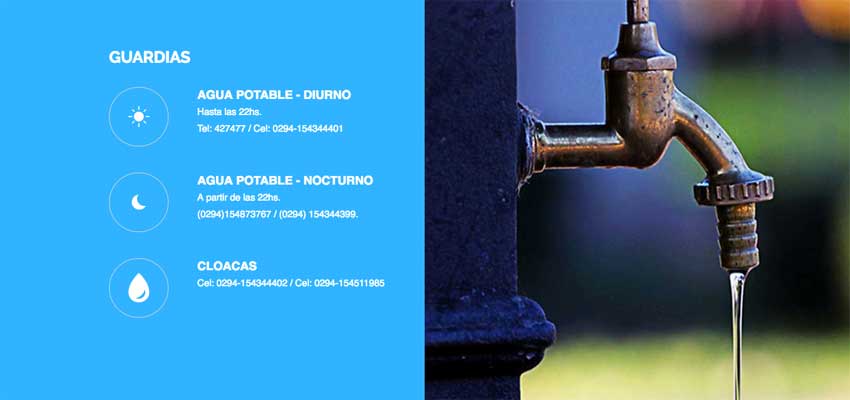 Nuevo Sitio Web de la Cooperativa de Agua Potable
